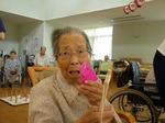 デイサービス夏祭り　魚釣りゲーム